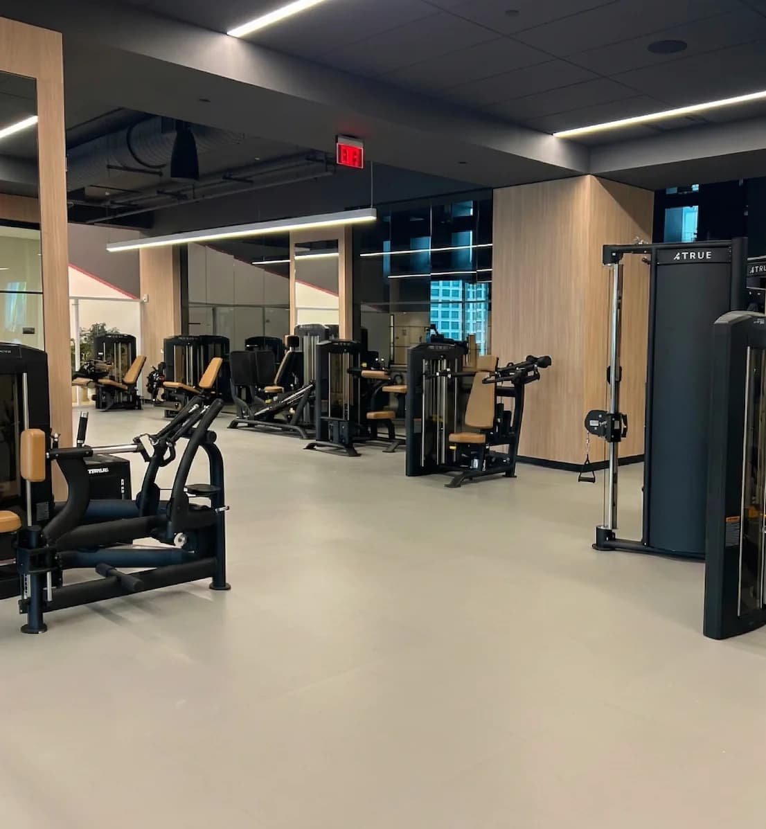 Portfolio showcase of fitness equipment installation