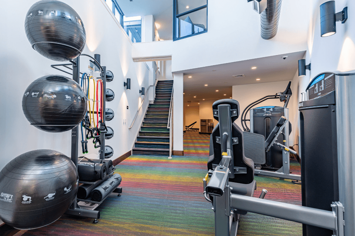 Professional fitness equipment installation