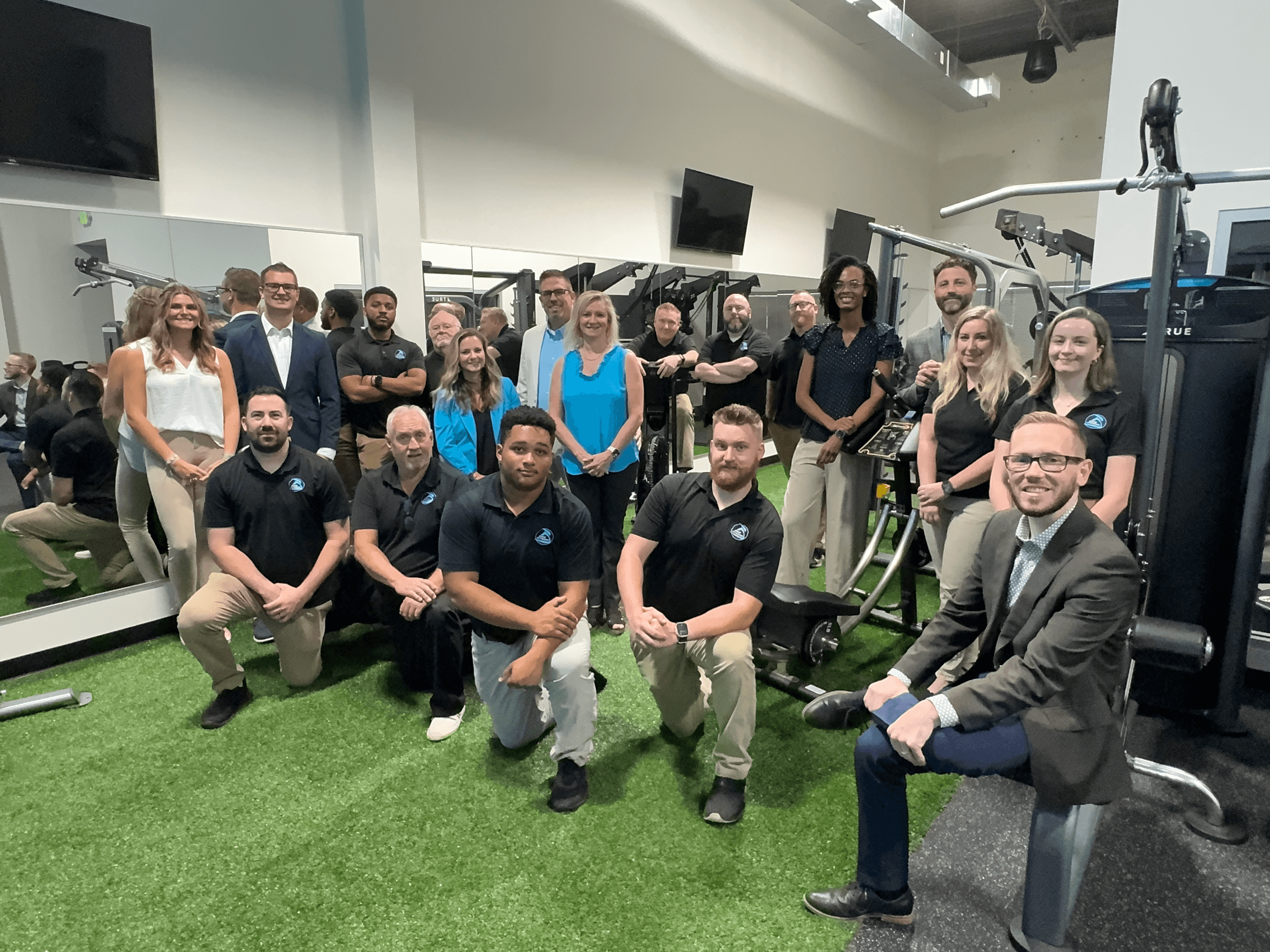 Team of fitness experts